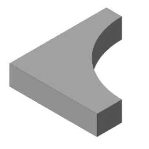 Vermiculitová deska vrchní, levá 2 KV DYNAMIC R 3G S 55.44.42.21 